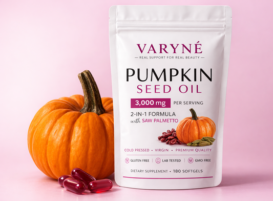 VARYNÉ Pumpkin Seed Oil & Saw Palmetto Softgels